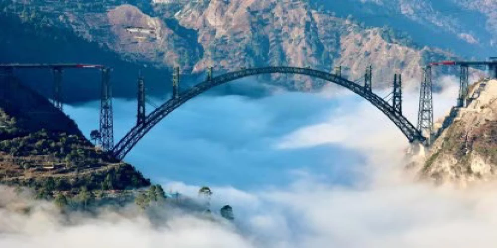 EIL powers the engineering backbone of world’s highest railway arch bridge